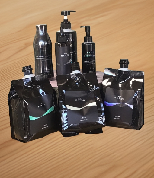 今、YouTubeやInstagramで話題！メテオ商材を使った施術が可能です。